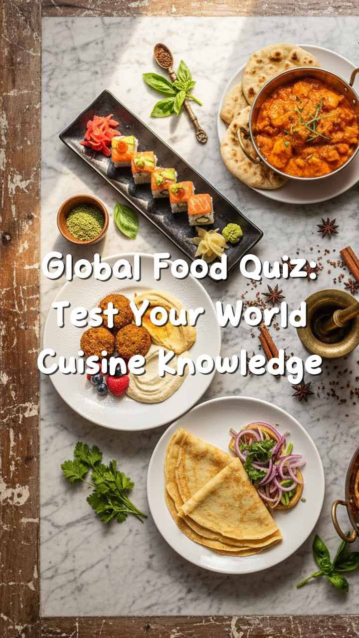 Global Food Quiz: Test Your World Cuisine Knowledge