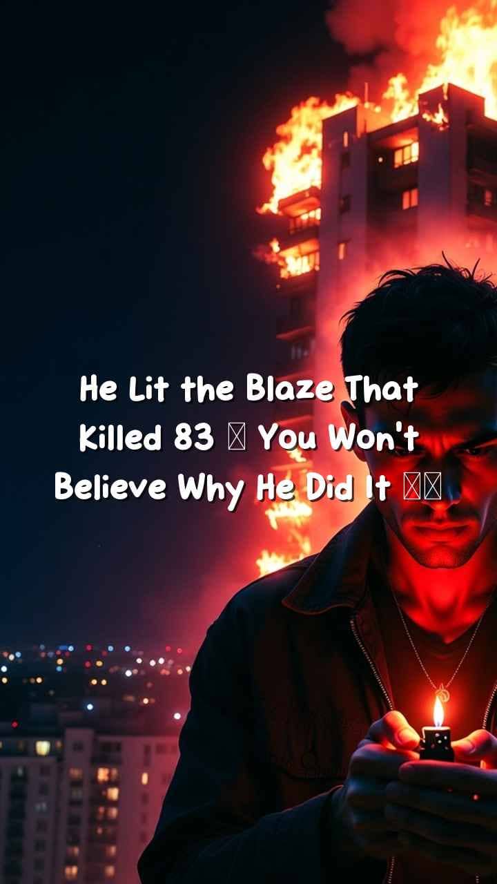 He Lit the Blaze That Killed 83 – You Won’t Believe Why He Did It 🔥😱