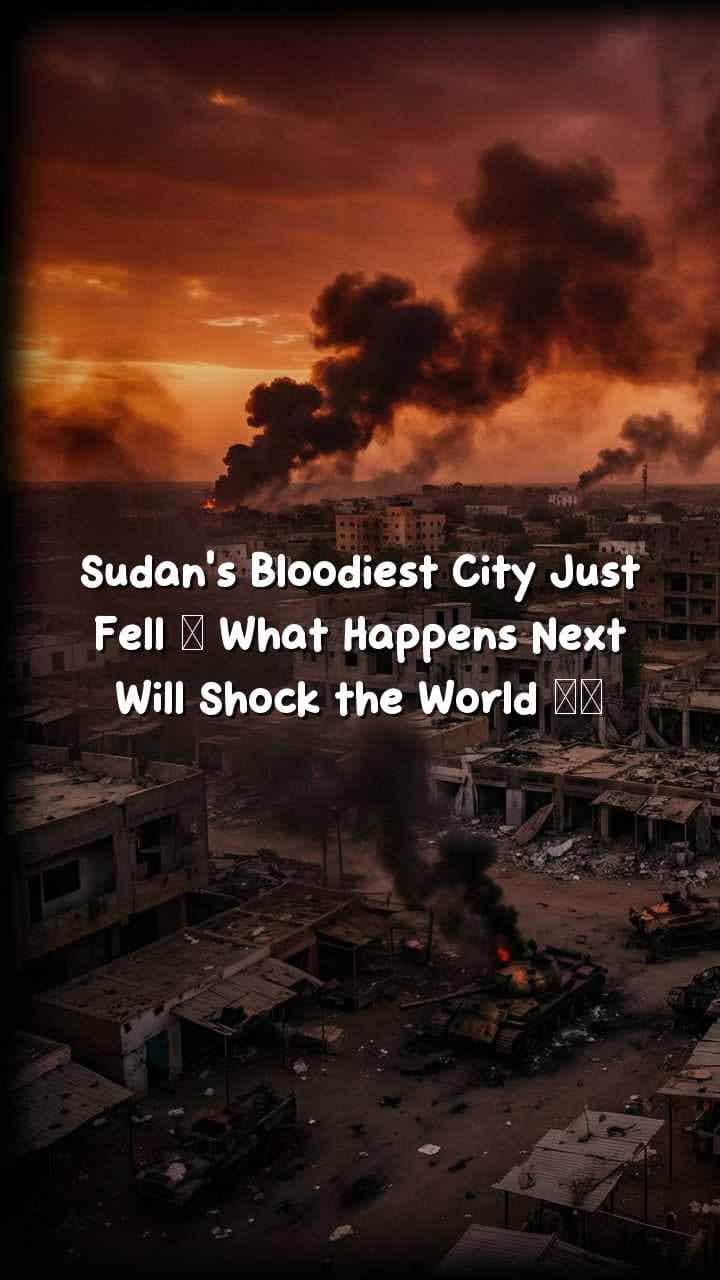 Sudan’s Bloodiest City Just Fell – What Happens Next Will Shock the World ⚔️😱