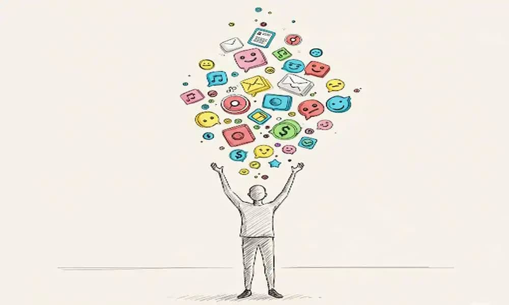 Sketch of a single plant in a clean room, with a person sitting on a cushion simple and calm.