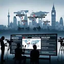 Breaking news and major global world events coverage