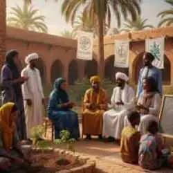 Sudanese community engaging in social development and change