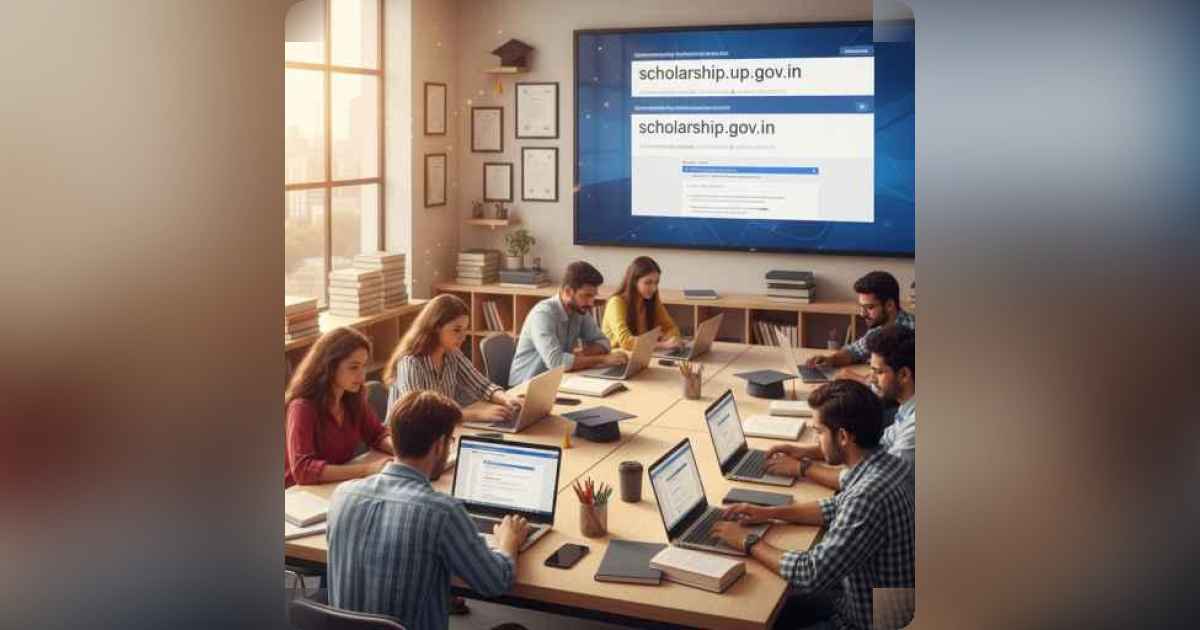 Students applying for 2025 India scholarships online using official portals