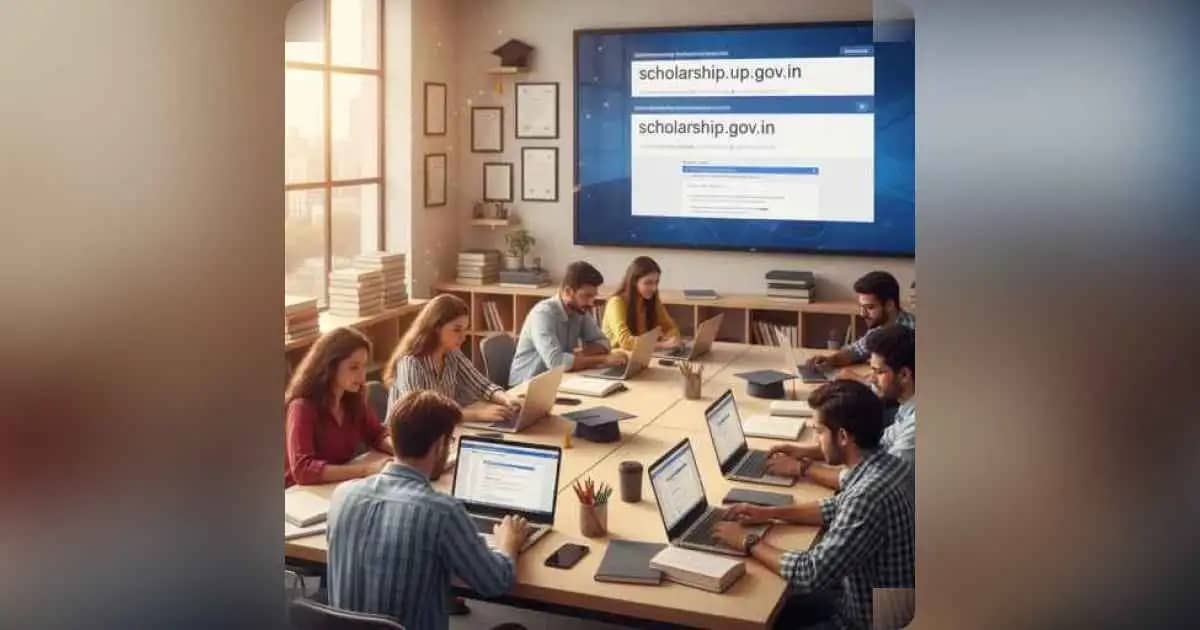 Students applying for 2025 India scholarships online using official portals