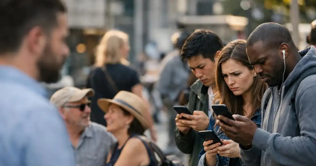 People reacting differently to viral doomsday content in daily life