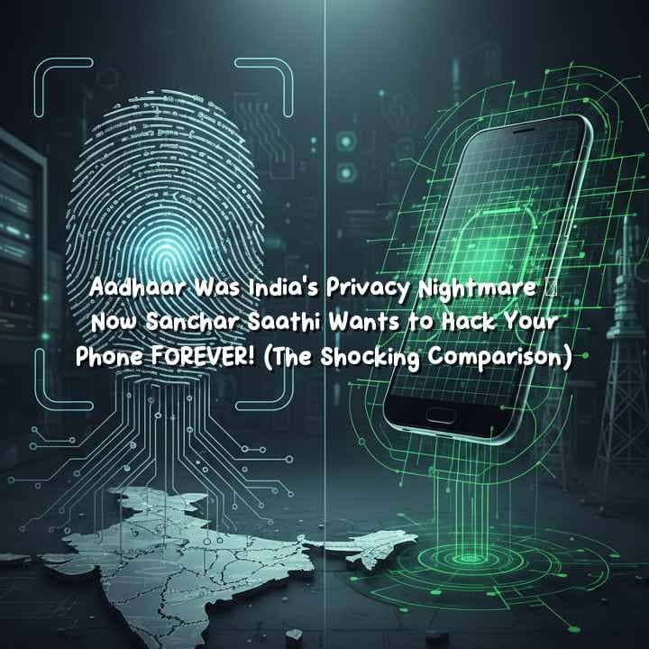 Aadhaar vs Sanchar Saathi privacy comparison 2025