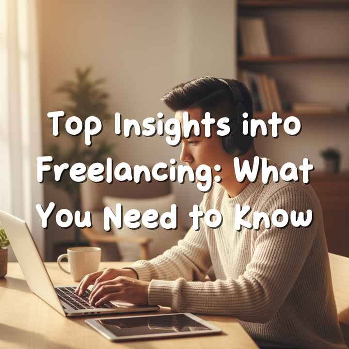 Freelance travaillant sur un ordinateur portable