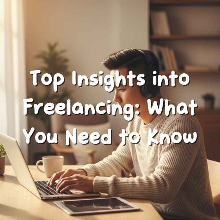 Freelance travaillant sur un ordinateur portable