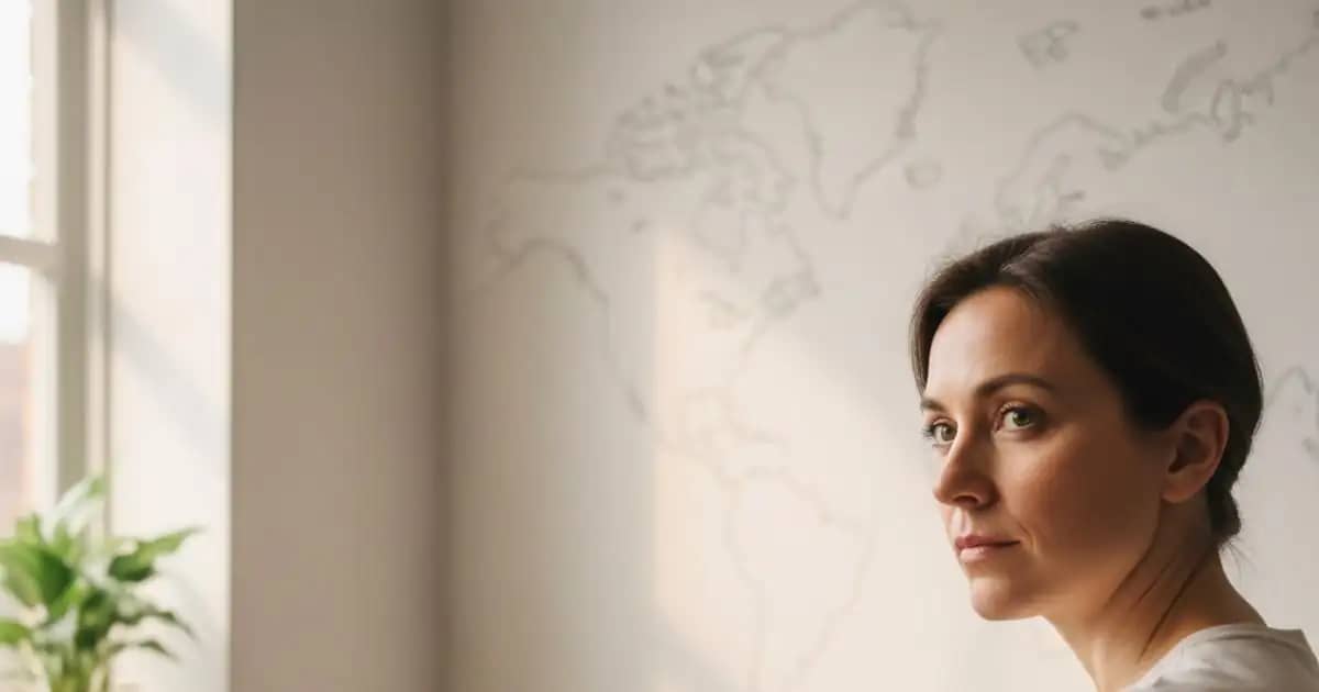 People watching global news on digital screens in a modern city