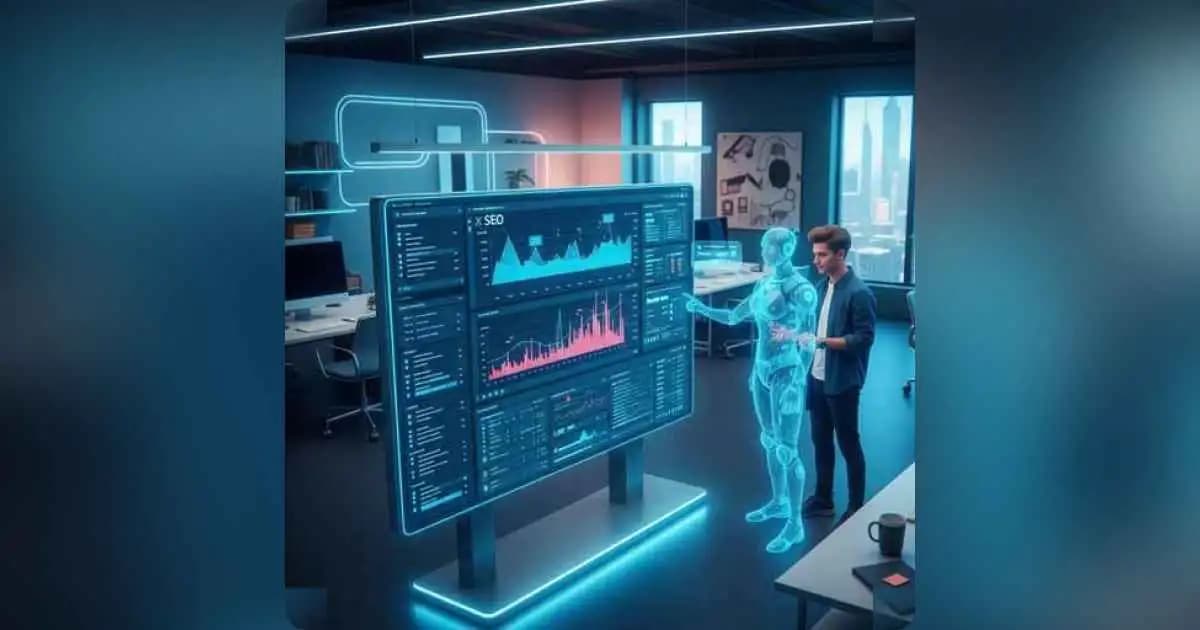 AI and human collaboration boosting SEO metrics