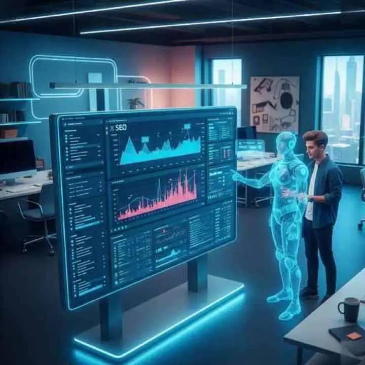 AI and human collaboration boosting SEO metrics