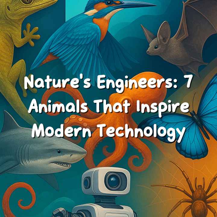 Animals that inspire modern technology through biomimicry