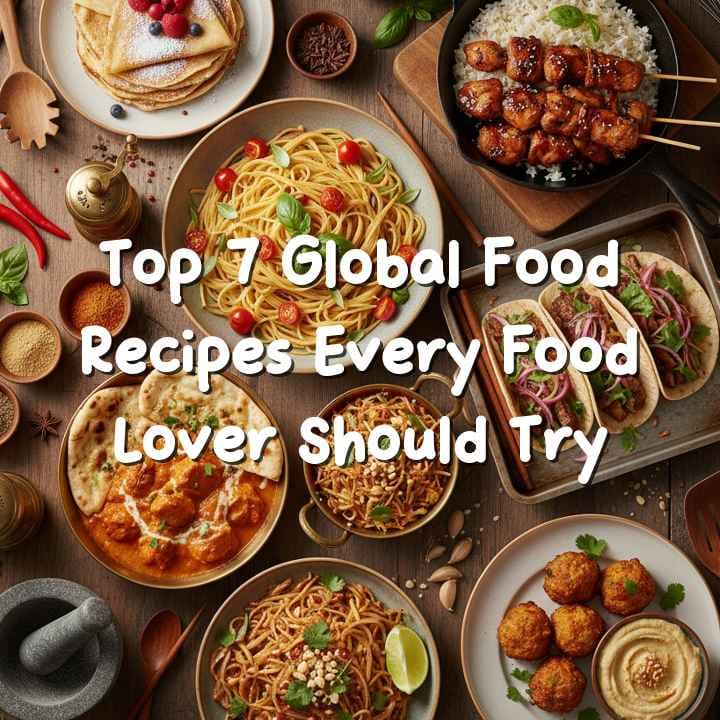 दुनिया भर के विभिन्न व्यंजनों की स्वादिष्ट झलक