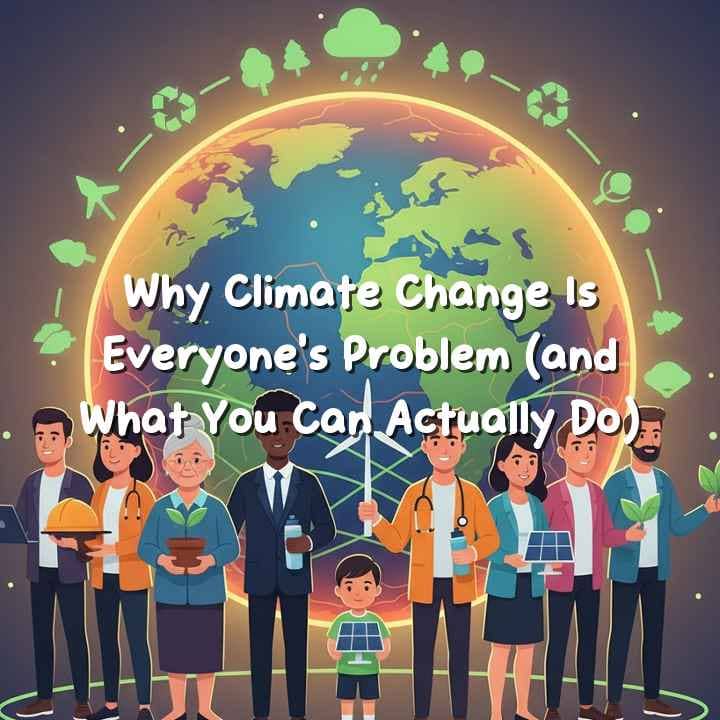 Des personnes de tous horizons unies pour lutter contre le changement climatique