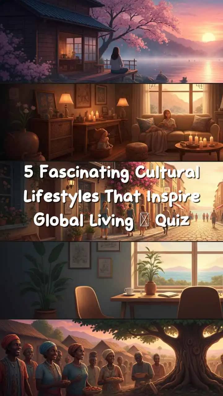 5 Fascinating Cultural Lifestyles That Inspire Global Living – Quiz