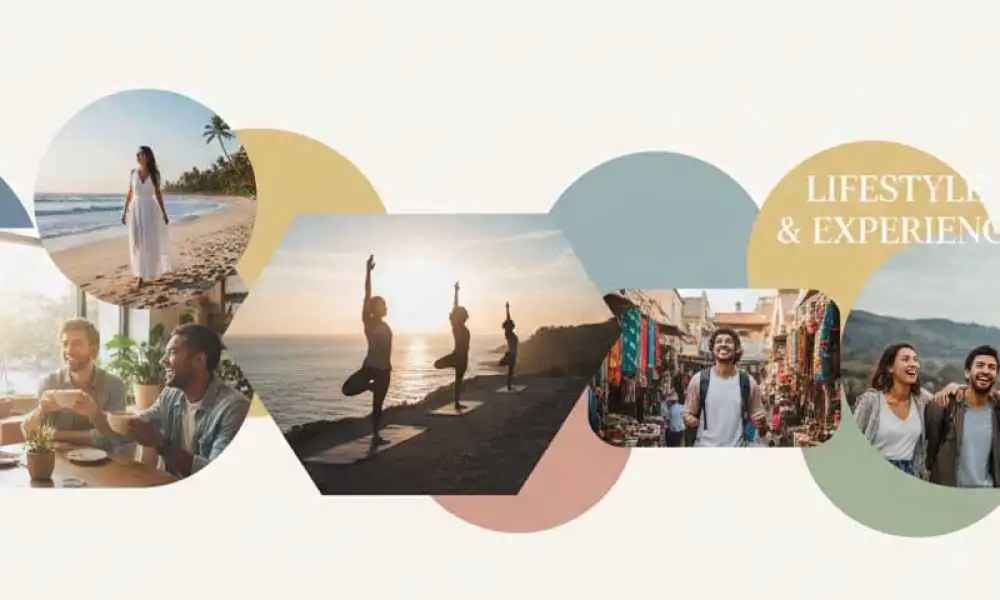 People enjoying inspiring lifestyle and travel experiences