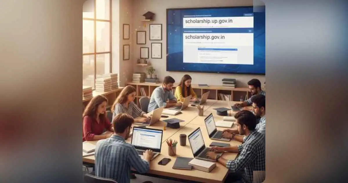 Students applying for 2025 India scholarships online using official portals