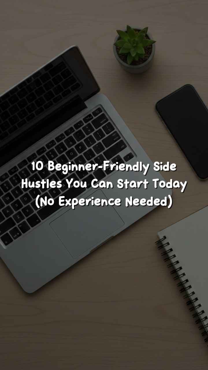 10 Beginner-Friendly Side Hustles You Can Start Today (No Experience Needed)