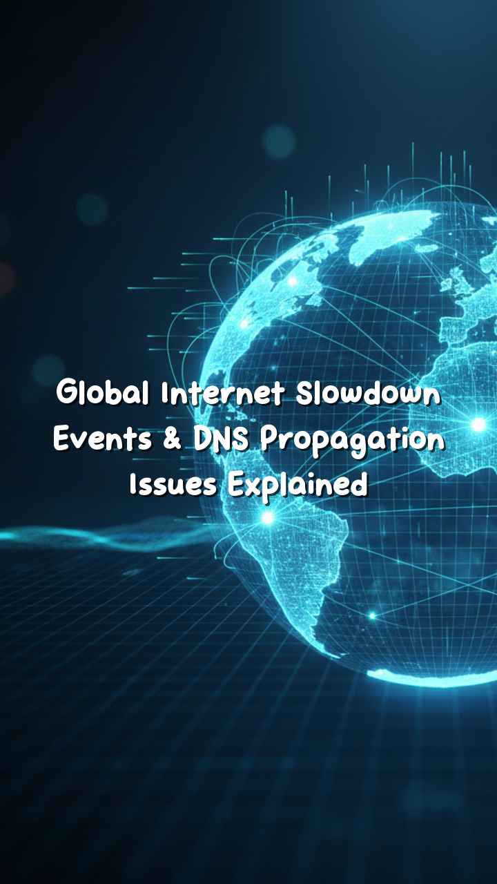 Global Internet Slowdown Events & DNS Propagation Issues Explained