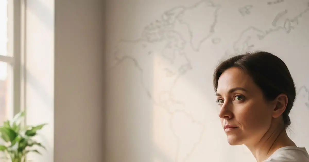 People watching global news on digital screens in a modern city