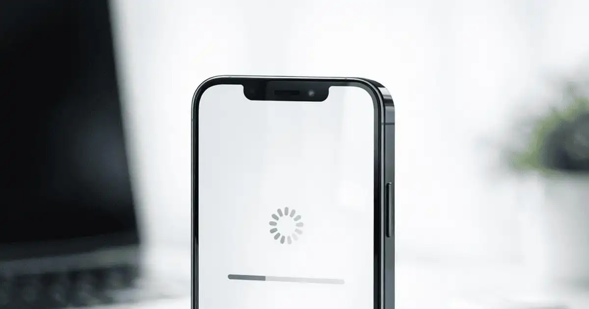 User holding an iPhone after installing iOS 26.2 update