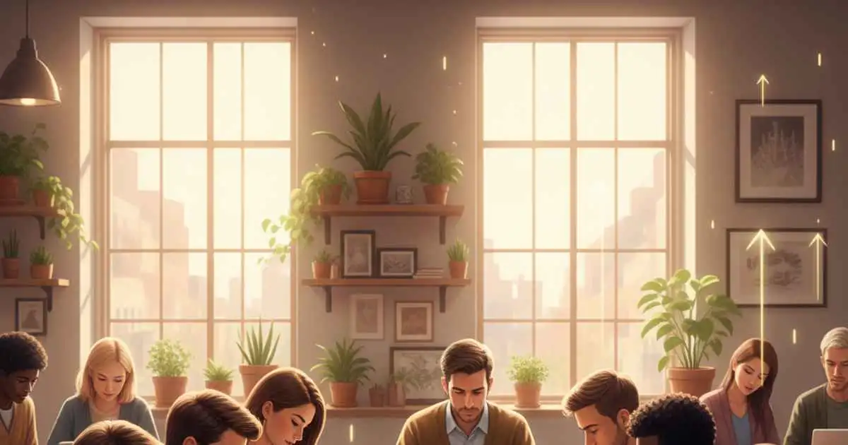 Books, notebook, and laptop on a desk for personal development and learning