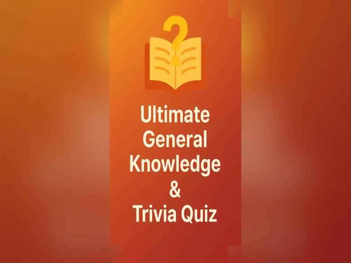 General knowledge and trivia quiz with fun questions