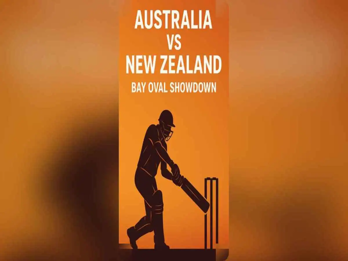Australia vs New Zealand T20 match at Bay Oval with weather updates and key players