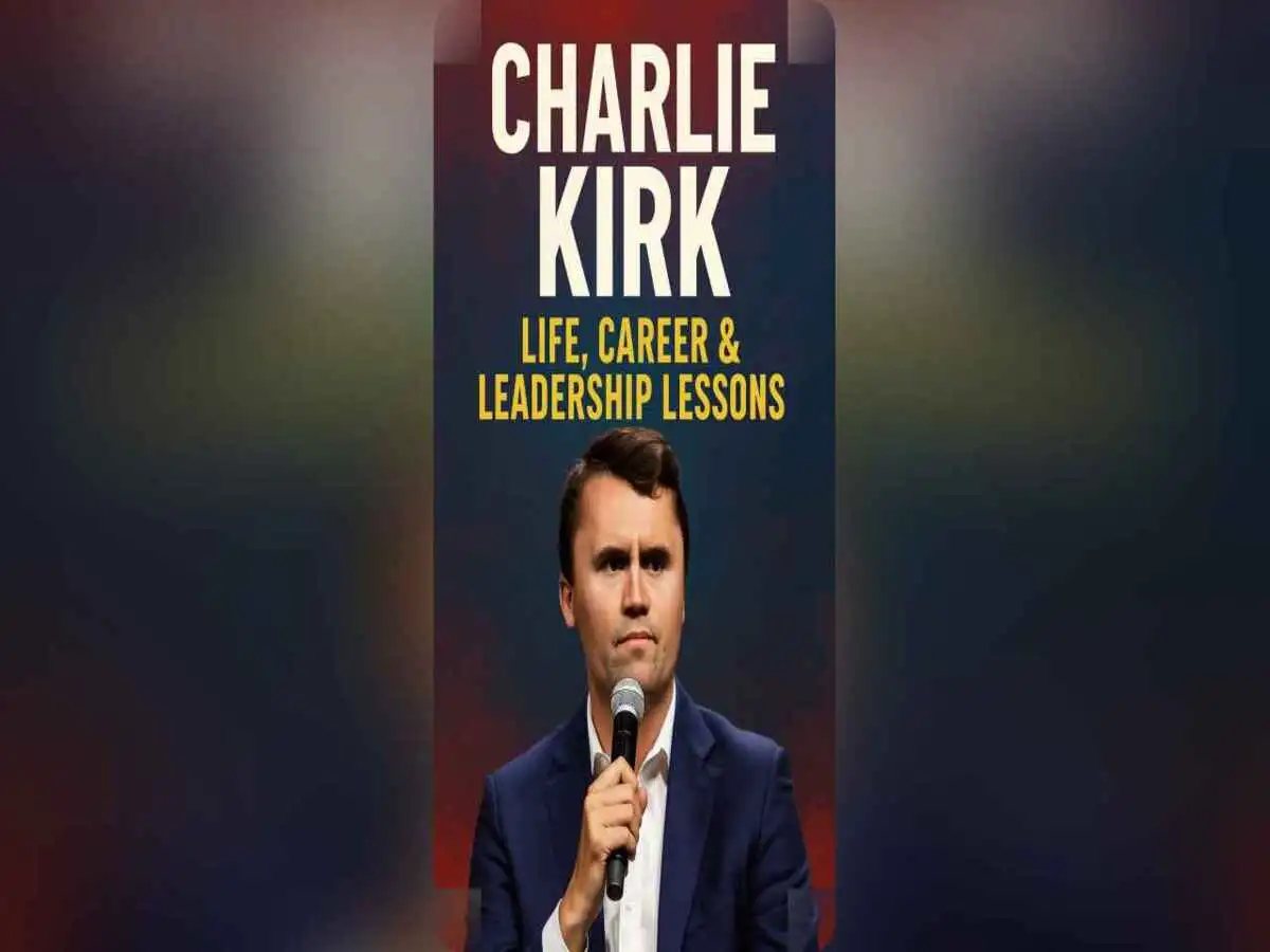 Charlie Kirk speaking at a public event