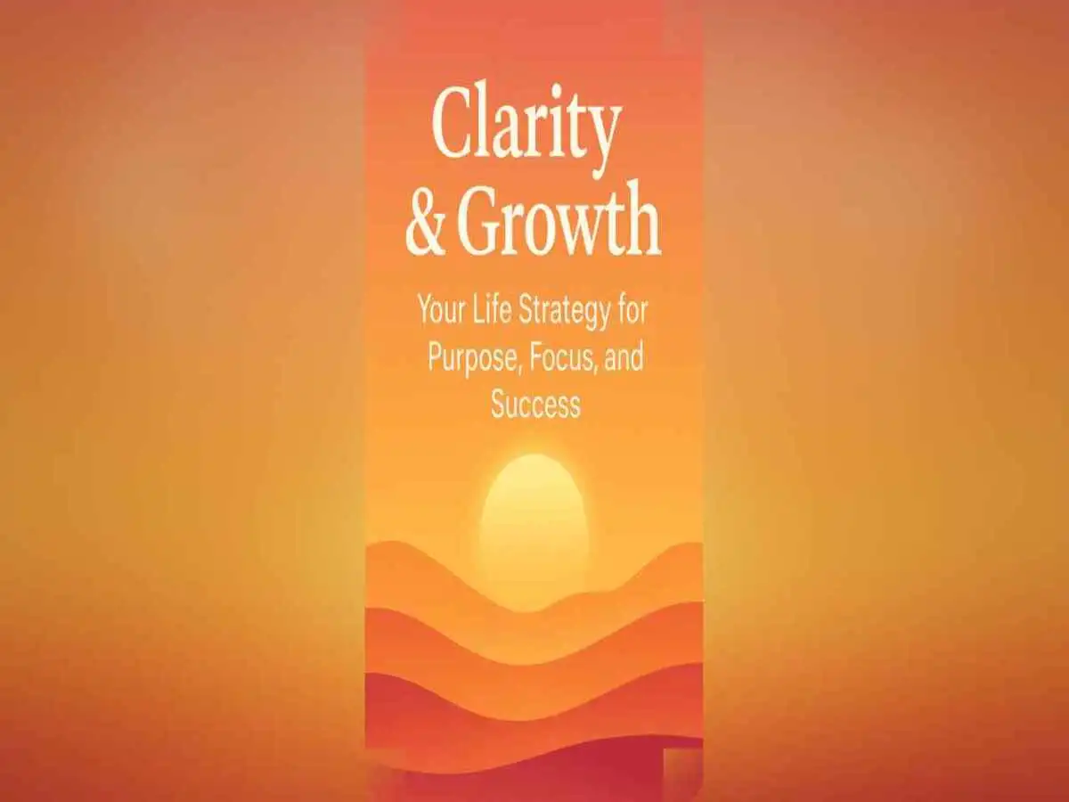 A calm sunrise symbolizing clarity, purpose, and growth in life