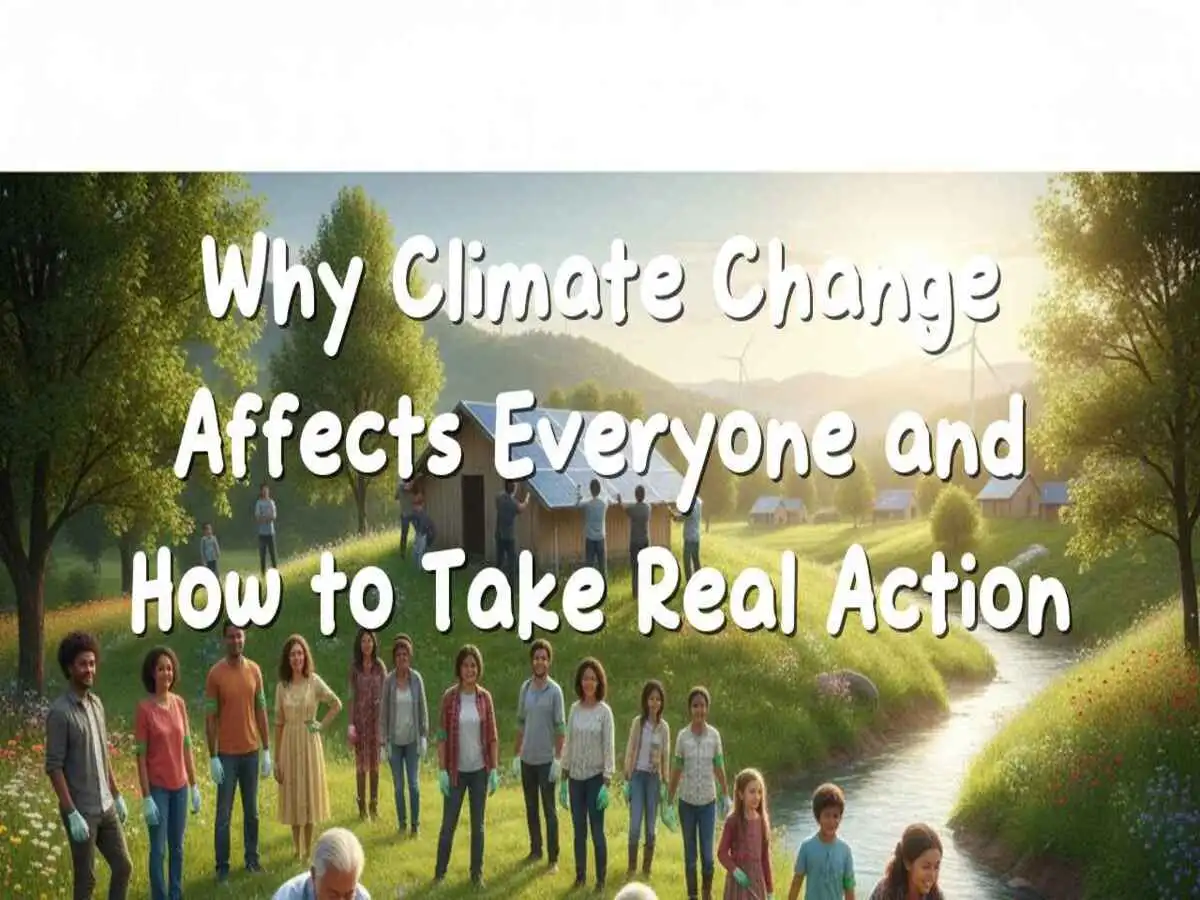 People from around the world joining hands to fight climate change