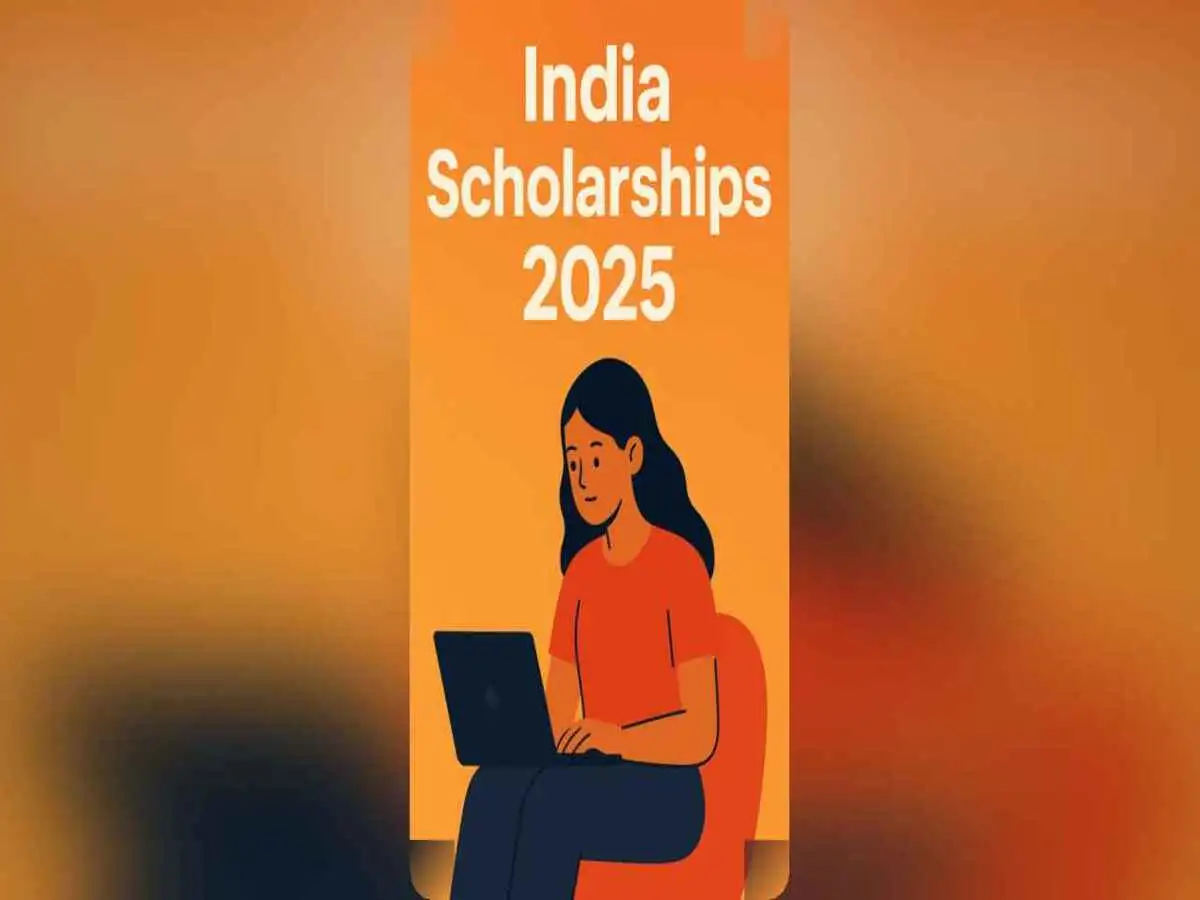 Students applying for India scholarships online portals 2025